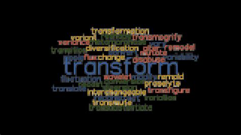 What is another word for transformative